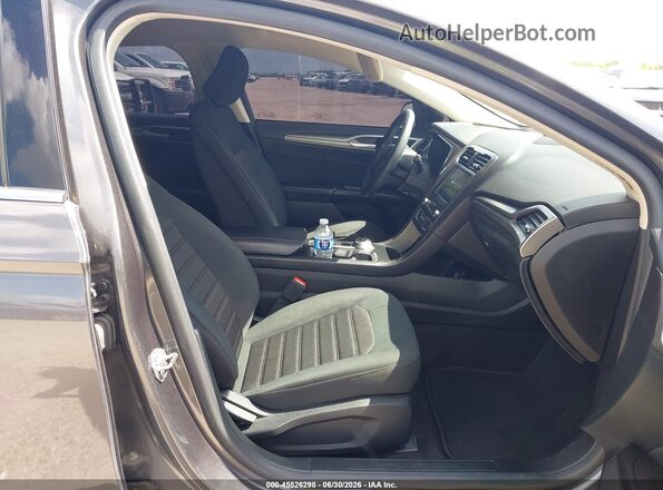 3FA6P0LU6LR196976 2020 FORD FUSION Gray Widok wnętrza z przodu