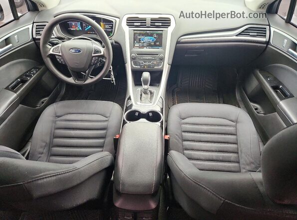 3FA6P0LU7GR404868 2016 FORD FUSION Белый Вид панели приборов