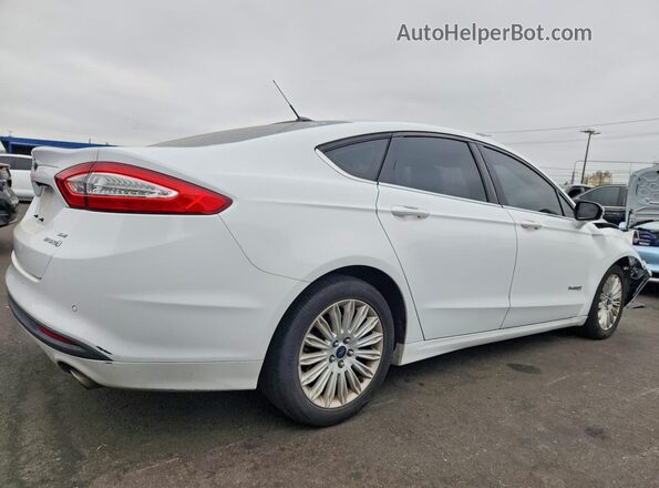3FA6P0LU7GR404868 2016 FORD FUSION Белый Задняя правая четверть