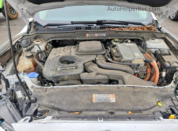 3FA6P0LU7GR404868 2016 FORD FUSION Белый Вид задней части салона