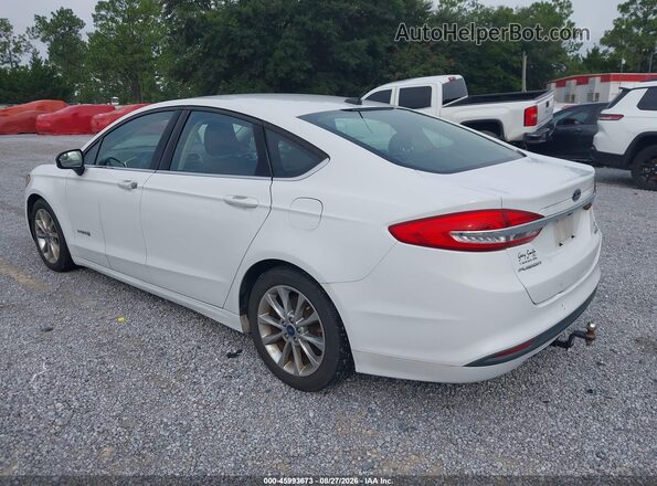 3FA6P0LU7HR181183 2017 FORD FUSION White Trasero izquierdo