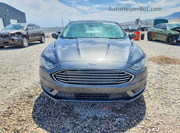 3FA6P0LU7HR266069 2017 FORD FUSION Gray წინა ხედი