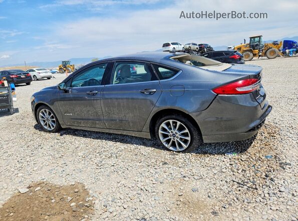 3FA6P0LU7HR266069 2017 FORD FUSION Gray უკანა მარცხენა