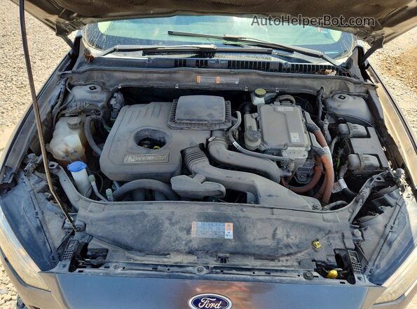 3FA6P0LU7HR266069 2017 FORD FUSION Gray უკანა სალონის ხედი
