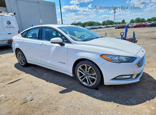 3FA6P0LU7HR278318 2017 FORD FUSION White Передня права чверть