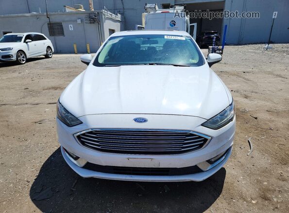 3FA6P0LU7HR278318 2017 FORD FUSION White Вид спереду