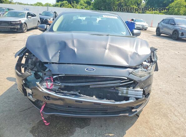 3FA6P0LU7HR315075 2017 FORD FUSION Charcoal Вид спереду