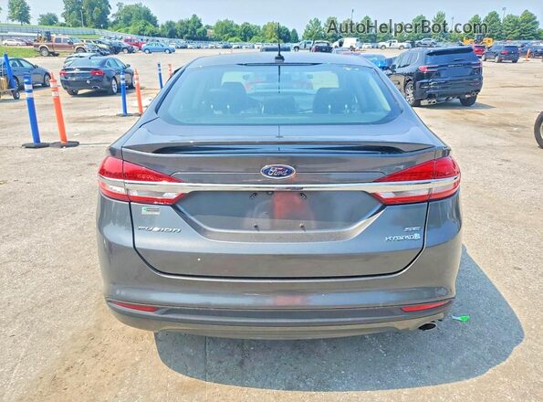3FA6P0LU7HR315075 2017 FORD FUSION Charcoal Вид ззаду