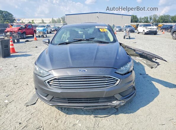 3FA6P0LU7HR319045 2017 FORD FUSION Gray Widok z przodu