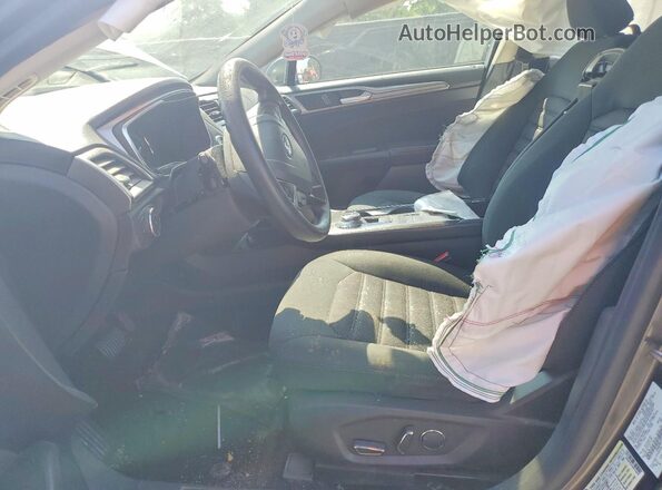 3FA6P0LU7HR319045 2017 FORD FUSION Gray Widok wnętrza z przodu
