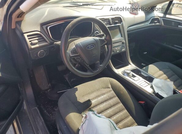 3FA6P0LU7HR319045 2017 FORD FUSION Gray Widok deski rozdzielczej