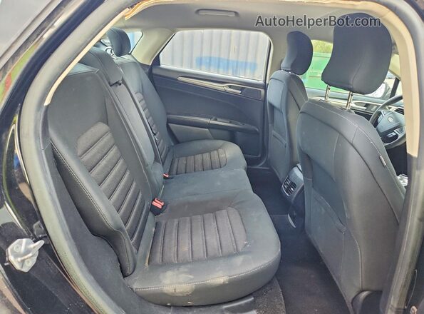 3FA6P0LU7JR141367 2018 FORD FUSION Черный Вид задних сидений