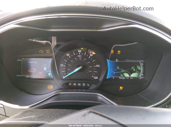 3FA6P0LU7JR170304 2018 FORD FUSION HYBRID White Vista de los asientos traseros