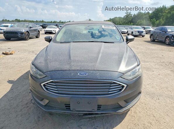 3FA6P0LU7JR192805 2018 FORD FUSION Серый Вид спереди