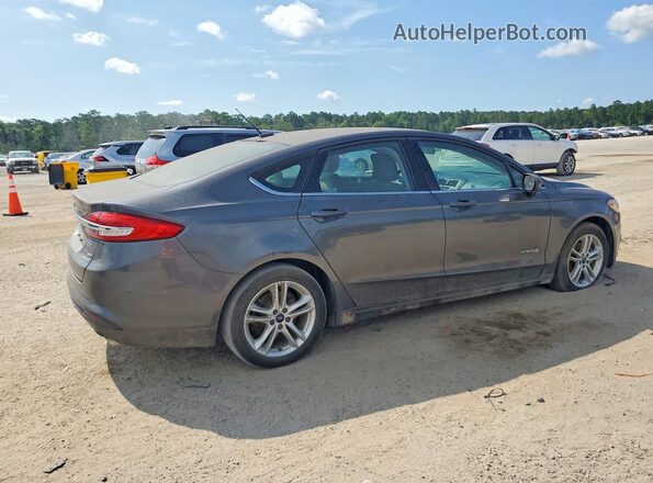 3FA6P0LU7JR192805 2018 FORD FUSION Серый Задняя правая четверть