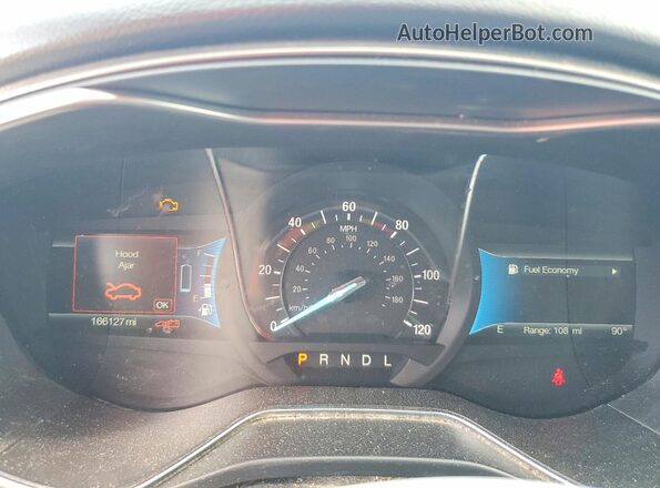 3FA6P0LU7JR192805 2018 FORD FUSION Серый Вид щитка приборов