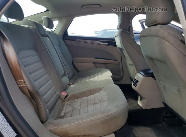 3FA6P0LU7JR192805 2018 FORD FUSION Серый Вид задних сидений