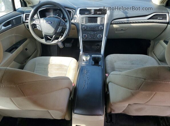 3FA6P0LU7JR192805 2018 FORD FUSION Серый Вид панели приборов