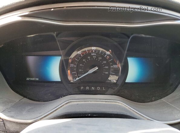 3FA6P0LU7JR226922 2018 FORD FUSION Black Widok zestawu wskaźników