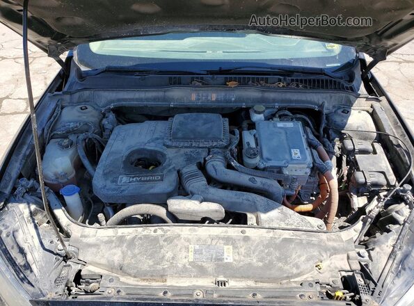 3FA6P0LU7JR226922 2018 FORD FUSION Black Widok wnętrza z tyłu