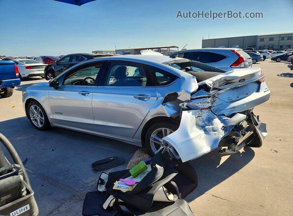 3FA6P0LU7JR274775 2018 FORD FUSION Серебряный Задняя левая четверть