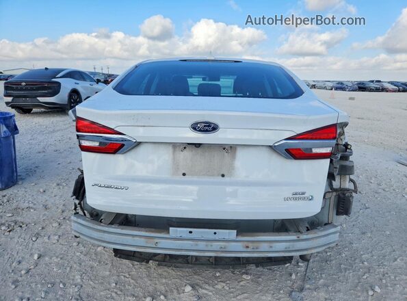 3FA6P0LU7KR116695 2019 FORD FUSION White Հետևի տեսք