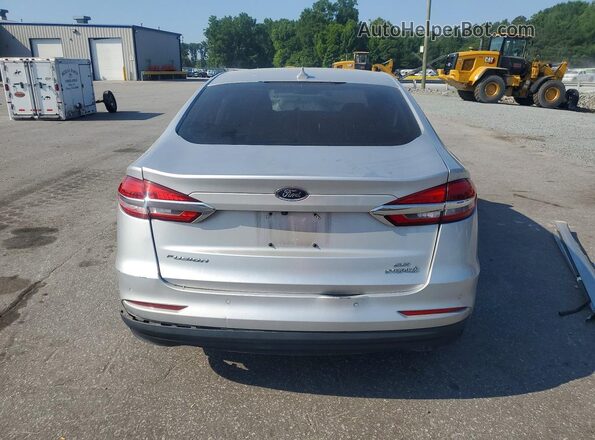 3FA6P0LU7KR167033 2019 FORD FUSION Silver Widok z tyłu