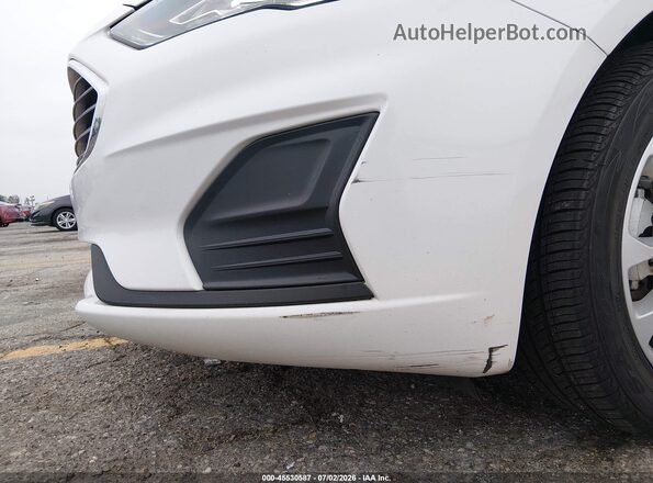 3FA6P0LU7KR190828 2019 FORD FUSION HYBRID White Front view