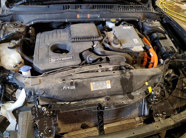 3FA6P0LU7LR126435 2020 FORD FUSION Серый Вид задней части салона