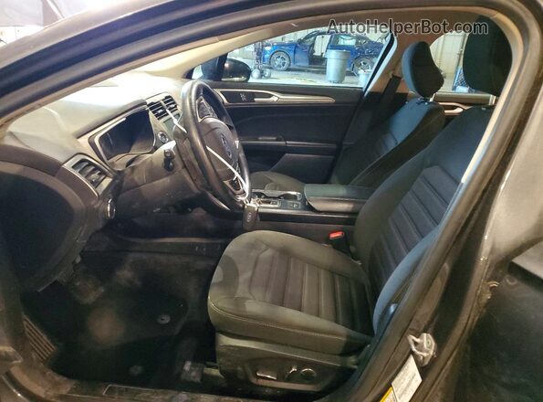 3FA6P0LU7LR126435 2020 FORD FUSION Серый Вид салона спереди