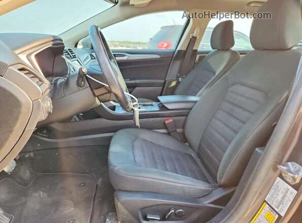 3FA6P0LU7LR151058 2020 FORD FUSION Gray Widok wnętrza z przodu