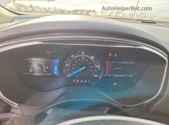 3FA6P0LU7LR171844 2020 FORD FUSION Silver Vista del cuadro de instrumentos