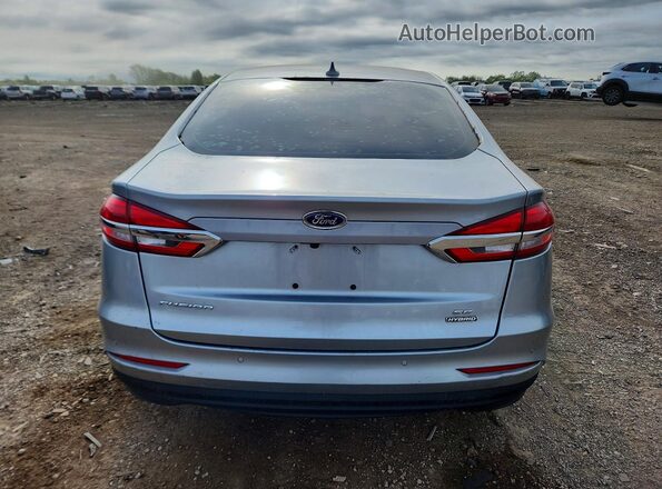 3FA6P0LU7LR171844 2020 FORD FUSION Silver Vista trasera