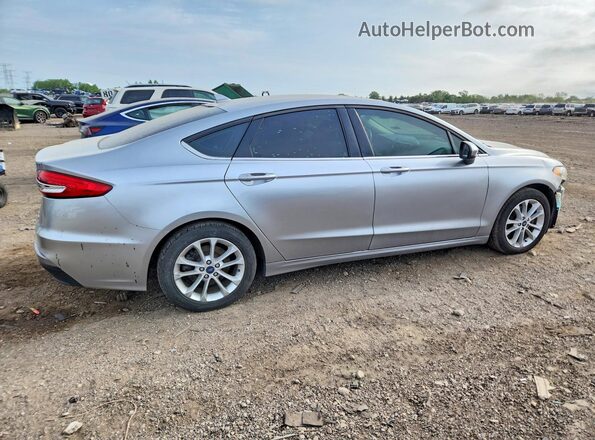 3FA6P0LU7LR171844 2020 FORD FUSION Silver Trasero derecho