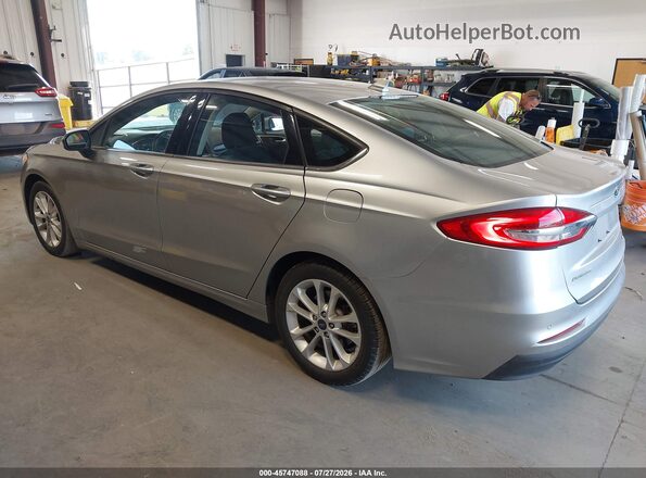 3FA6P0LU7LR263939 2020 FORD FUSION Silver Trasero izquierdo