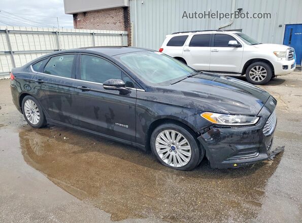 3FA6P0LU8GR402708 2016 FORD FUSION Black Delantero derecho