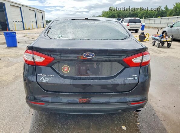 3FA6P0LU8GR402708 2016 FORD FUSION Black Vista trasera