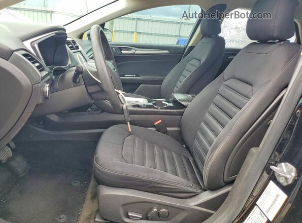 3FA6P0LU8GR402708 2016 FORD FUSION Black Vista interior delantera