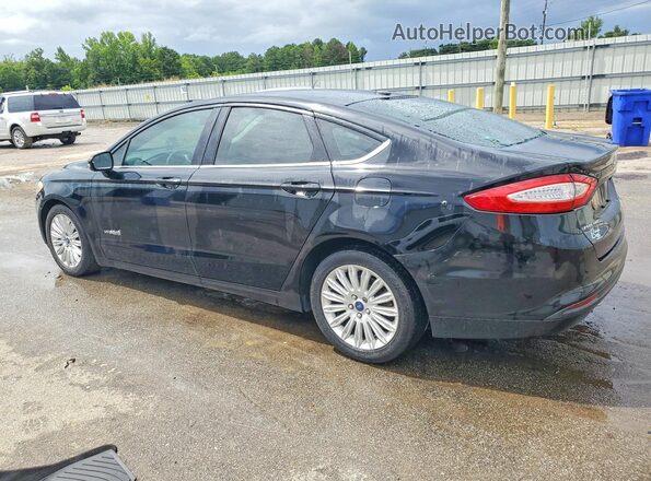 3FA6P0LU8GR402708 2016 FORD FUSION Black Trasero izquierdo