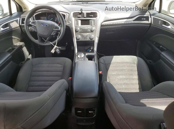 3FA6P0LU8HR323640 2017 FORD FUSION White Dashboard view