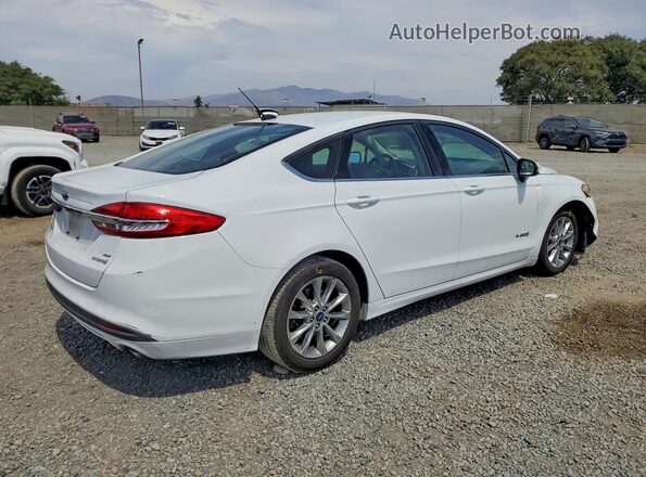 3FA6P0LU8HR323640 2017 FORD FUSION White Rear right