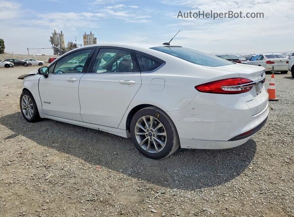 3FA6P0LU8HR323640 2017 FORD FUSION White Rear left