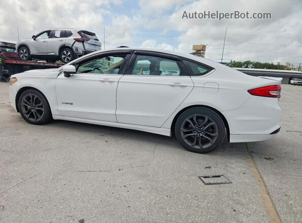 3FA6P0LU8JR116378 2018 FORD FUSION White Հետևի ձախ