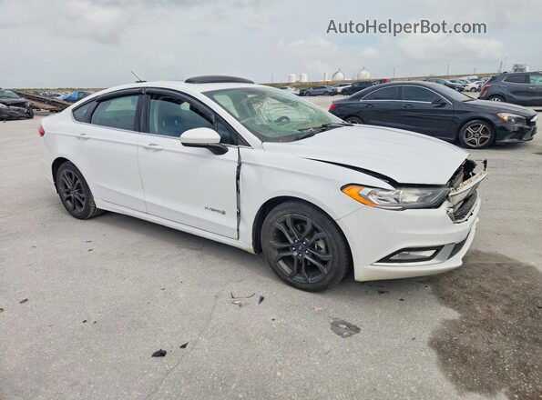 3FA6P0LU8JR116378 2018 FORD FUSION White Առջևի աջ
