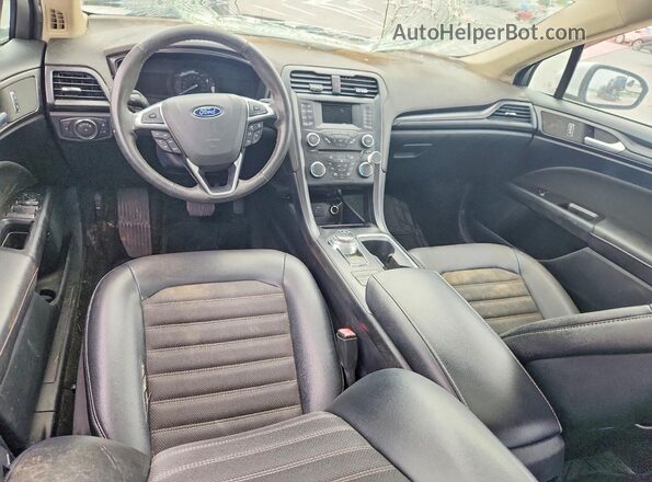 3FA6P0LU8JR116378 2018 FORD FUSION White Առջևի վահանակի տեսք