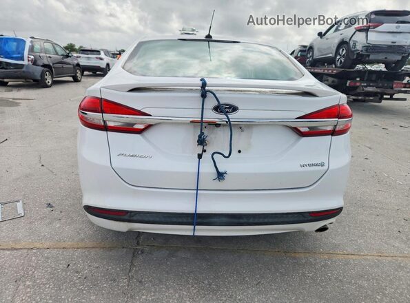 3FA6P0LU8JR116378 2018 FORD FUSION White Հետևի տեսք