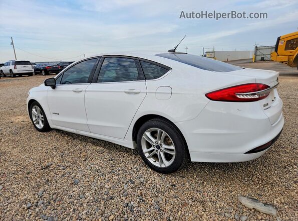 3FA6P0LU8JR173342 2018 FORD FUSION White Rear left