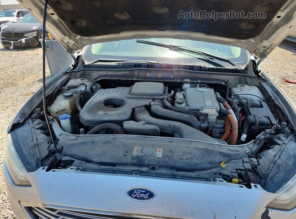 3FA6P0LU8JR235659 2018 FORD FUSION Silver Սալոնի հետևի տեսք