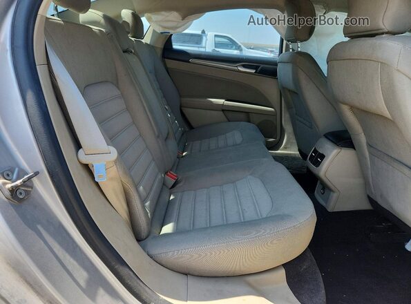 3FA6P0LU8JR235659 2018 FORD FUSION Silver Հետևի նստատեղերի տեսք