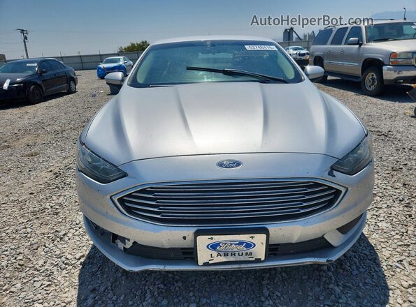 3FA6P0LU8JR235659 2018 FORD FUSION Silver Դիմացի տեսք